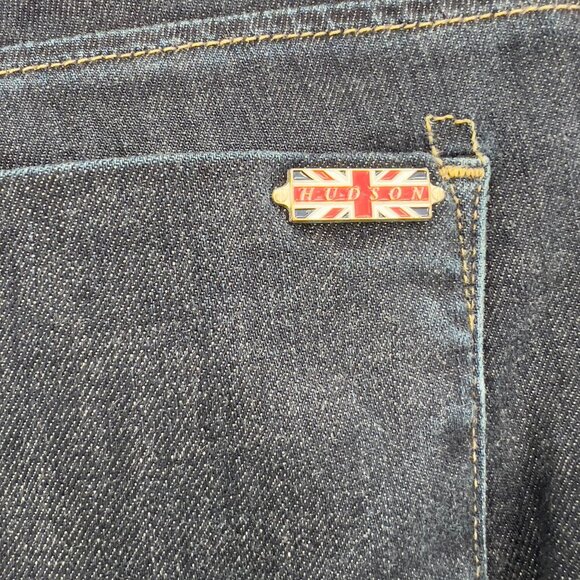 Hudson Bootcut Jeans Size 29 Dark Wash Stretch Denim - Picture 7 of 11